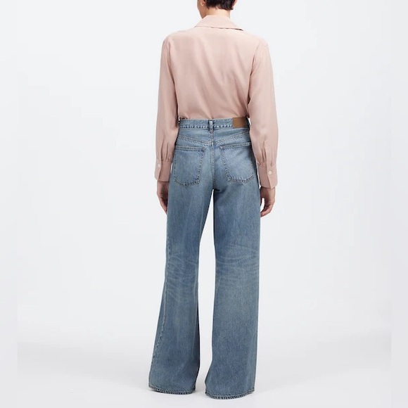 MADEWELL Super Wide Leg Jeans SIZE: 29 - Picture 4 of 9